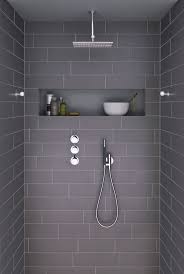 Make your bathroom a space of serenity, while showing off your unique style and personality. Bien Choisir Son Equipement De Salle De Bain Frenchyfancy Bathroom Genel Bathroom Interior Bathroom Shower Tile Gray Tile Bathroom Shower