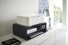 Desktop printer stand (editor's choice). Yamazaki Home Official Site Rolling Desktop Printer Stand Steel Yamazaki Home