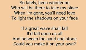 Wherever You Will Go The Calling Wherever You Will Go Lyrics Need Love