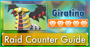 Giratina Altered Forme Raid Counter Guide Pokemon Go