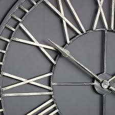 Check spelling or type a new query. Extra Large Rustic Gold Skeleton Wall Clock