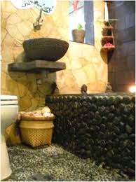 Desain kamar mandi di rumah ala suasana hotel juga tetap bisa diwujudkan meski hanya menggunakan shower. Desain Kamar Mandi Ala Pedesaan E Rumah
