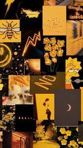  Yellow And Black Aesthetic Wallpaper Aesthetic Iphone Wallpaper Iphone Wallpaper Yellow Iphone Wallpaper Girly