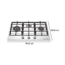 Buy gas stoves online at lowest prices in india on snapdeal. Buy Faber 3 Burners Stainless Steel Glass Gas Hob Fph 753 Steel Online Croma