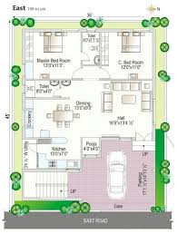 1 House Plan 2bhk House Plan House Map Indian House Plans