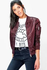Women S Bomber Burgundy Jacket Bomber Jackets New Season Jacket Collection Womens Bomber Bomber Jacket Women Bomber Jacket