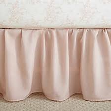This crib skirt is perfect for boy or girls room! Crib Skirts White Pink Crib Bed Skirts Buybuy Baby