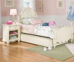 Jessica Mcclintock Romance Panel Bed With Trundle Twin Size Ekidsrooms Com Kids Bedroom Sets White Bedroom Set Furniture Youth Bedroom Furniture