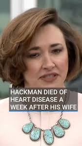 Actor Gene Hackman died of heart disease a week after his wife Betsy  Arakawa died of a rare infectious disease at their home, a pathologist has  said., Dr Heather Jarrell, Chief Medical Examiner for ...