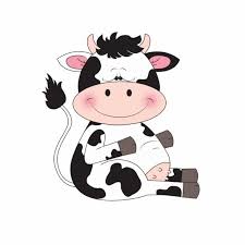 Cute Cow Cartoon Magnet Cartoon Cow Cow Illustration Cow Clipart
