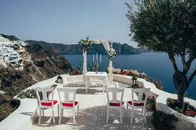 Canaves oia epitome (santorini, greece): Andronis Luxury Suites Wedding Venue Santorini Mosaic Wedding