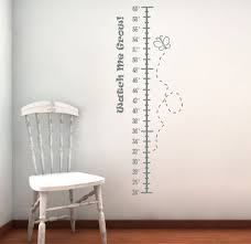 Watch Me Grow Height Chart Wall Decals Bulletin Boards