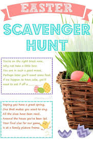 A charades easter egg hunt is a fun easter game for adults. Easter Scavenger Hunt Clues For Hiding Kids Easter Baskets