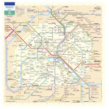 Paris Metro Map The Eurostar Will Arrive At Gare Du Nord And From There You Can Catch The Metro Straight To St Mich Paris Metro Map Paris Map Underground Map