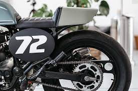 There S A Whole Lot Of Customs Out There That Fly Pretty Close To The Definition Of Cheating You Can Do Up A Sr500 To Look Li Cafe Racer Cafe Bike School