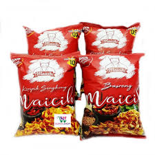 Tak cukup dari varian yang terus dikembangkan dari sejak kemunculannya di 2010, dari mulai keripik singkong, basreng, seblak, gurilem, makaroni. Maicih Bob Hadap Depan Keripik Singkong Lv 3 5 10 Basreng Shopee Indonesia