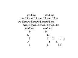 Konkrete Oder Visuelle Poesie Warum Die Sprache Ist Nicht Da Um Konkrete Poesie Worter Lyrik