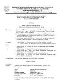 Surat keputusan ini menjadi dasar bagi personil yang tercantum di dalamnya untuk mengambil mencairkan mengelola dan membuat laporan pertanggungjawaban penggunaan dana bos. Contoh Format Sk Pengangkatan Bendahara Bos Bagi Sekolah