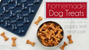 For more fun, use cookie cutters with shapes like cats, fire hydrants, shoes, or bones. Homemade Dog Treats Using Our Puppy Love Treat Pan Youtube