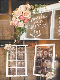 Vintage Window Seating Chart Wedding Reception Decor Ideas