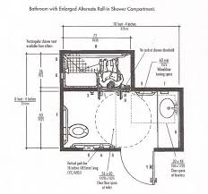 Bathroom With Enlarged Alternate Roll In Shower Compartments Accessible Bathroom Universal Design Bathroom Bathrooms Remodel
