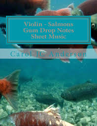 Amazon Com Violin Salmons Gum Drop Notes Sheet Music
