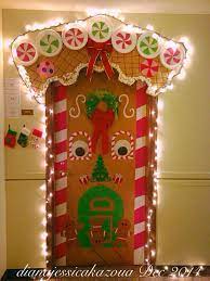 Host a delicious party theme around it! 22 Gingerbread House Door Decorations Ideas Door Decorations House Door Decorations Christmas Classroom
