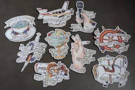 fall out boy folie a deux sticker set full set by delinqwentz tattoos boy tattoos fall out boy lyrics fall out boy