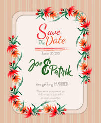 A busy background image can make it hard to read the text on your invitation card. Free Vector Watercolor Floral Wedding Invitation Card Background