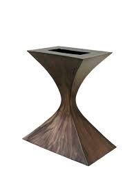Small Metal Table Base Console Table Side Table Tulip Etsy In 2020 Pedestal Table Base Small Metal Table Metal Table Base