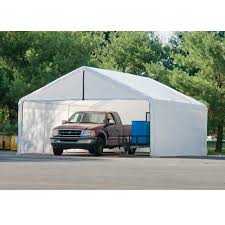 The building is certified to withstand harsh weather in your local area. 18 X 20 2 Dia Enclosed Carport Canopy