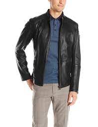 Hugo Boss Boss Orange Mens Jermon Leather Biker Jacket Black 42 Regular Visit The Image Link M Casual Leather Jacket Leather Jacket Men Jackets Men Fashion