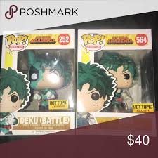 Disney funko pop belle from beauty and the beast #241 hot topic exclusive. Deku Funko Pop Bundle Funko Pop Pop Funko