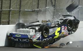 Spinning are sterling marlin (40), tony stewart (33). Kyle Busch At Talladega