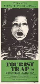 Today, tourist trap, a weirdo horror film starring chuck connors. 30 Tourist Trap 1979 Ideas Tourist Trap Tourist Horror Movies