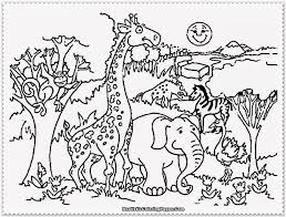 By giving your child to color these wild animals coloring pages printable you are opening a new world to them. Zoo Animals Printables Coloring Home