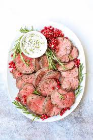 A meat this perfect definitely deserves a damn good side. Best Beef Tenderloin With Creamy Mustard Sauce Damn Delicious
