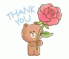 Qualified usps postcard sizehigh quality. Rose For You Thank You Bear Gif Roseforyou Thankyoubear Thanks Discover Share Gifs Wall Stickers Dance Thank You Gifs Line Sticker