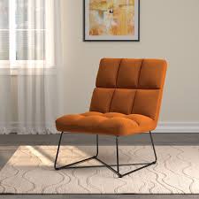 Cs836 Chair 903836 Coaster Furniture Chairs In 2020 Orange Accent Chair Modern Accent Chair Accent Chairs