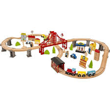 And what will it do? Topcobe 70pcs Toy Train Set Toddler Train Toys Multicolor Wooden Train Table Set Learning Toy For Kids Railway Train Set Cars And Tracks Train Gift For Kids Boys Girls Walmart Com