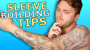 These conservative designs are perfect for beginners to make their first foray into body art; Building A Sleeve Tattoo Tips On Getting A Amazing Sleeve Youtube