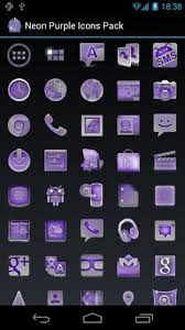 Neon Purple Icons Pack Adw Go For Android Apk Download Whatsapp social media icon design template vector whatsapp logo.
