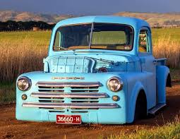 Image result for Dodge Truck Blue 1950 Fleet