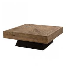 Petites, grandes, superposables, modulables, des formes géométriques ou longilignes… elle es. Table Basse Carree En Bois Cramy 99cm Naturel