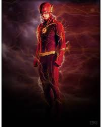Image May Contain One Or More People Night And Text Superhero Kid Flash The Flash