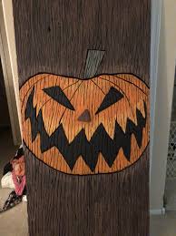 Nightmare Before Christmas Diy Halloween Town Door Nightmare Before Christmas Halloween Halloween House Decoration Halloween Outdoor Decorations
