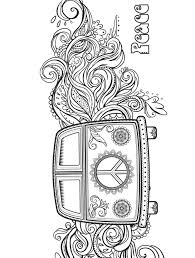 Abstract flower swirl via easy peasy and fun. Pin On Creative Ideas