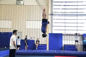 Sommarläger i nya hallen