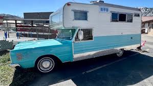 Image result for Turquoise 1972 Motor Home
