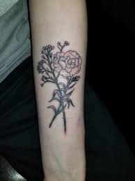 Pretty/dainty baby's breath flower temporary tattoo for wrist arm body. Babys Breath Tattoo Explore Tumblr Posts And Blogs Tumgir